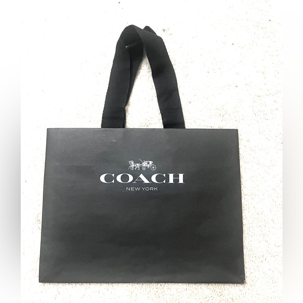 Black Coach Gift Bag